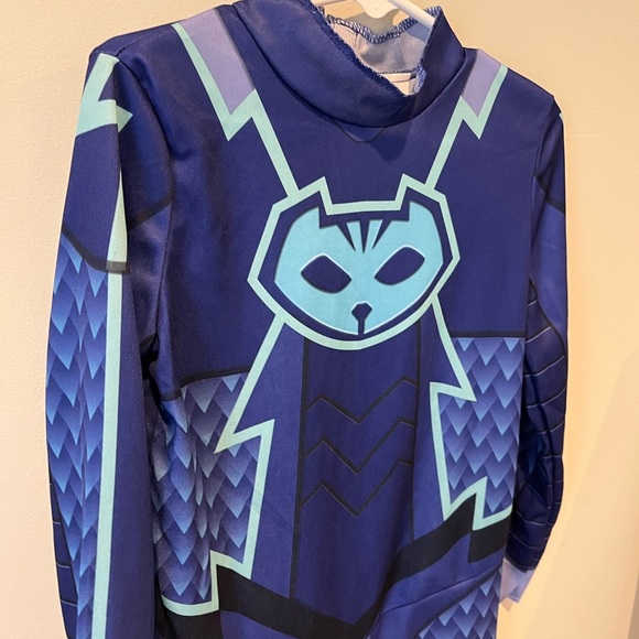 NEW 3T-4T Catboy PJ Masks Blue Superhero Costume with Mask and Tail - Picture 10 of 16